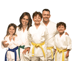 Martial Arts Lessons for Families in Lemoyne PA - Group Family for Martial Arts Footer Banner